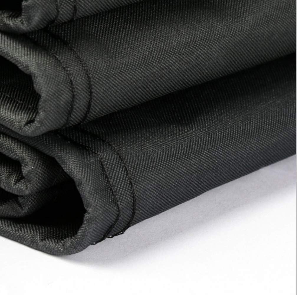 Square Fire Pit Cover 45x45x25 Inch Outdoor Patio Waterproof Gas Fire Pit Cover All Weather Resistant Heavy Duty Fire Pit Table Cover - Black (45x45x25in)