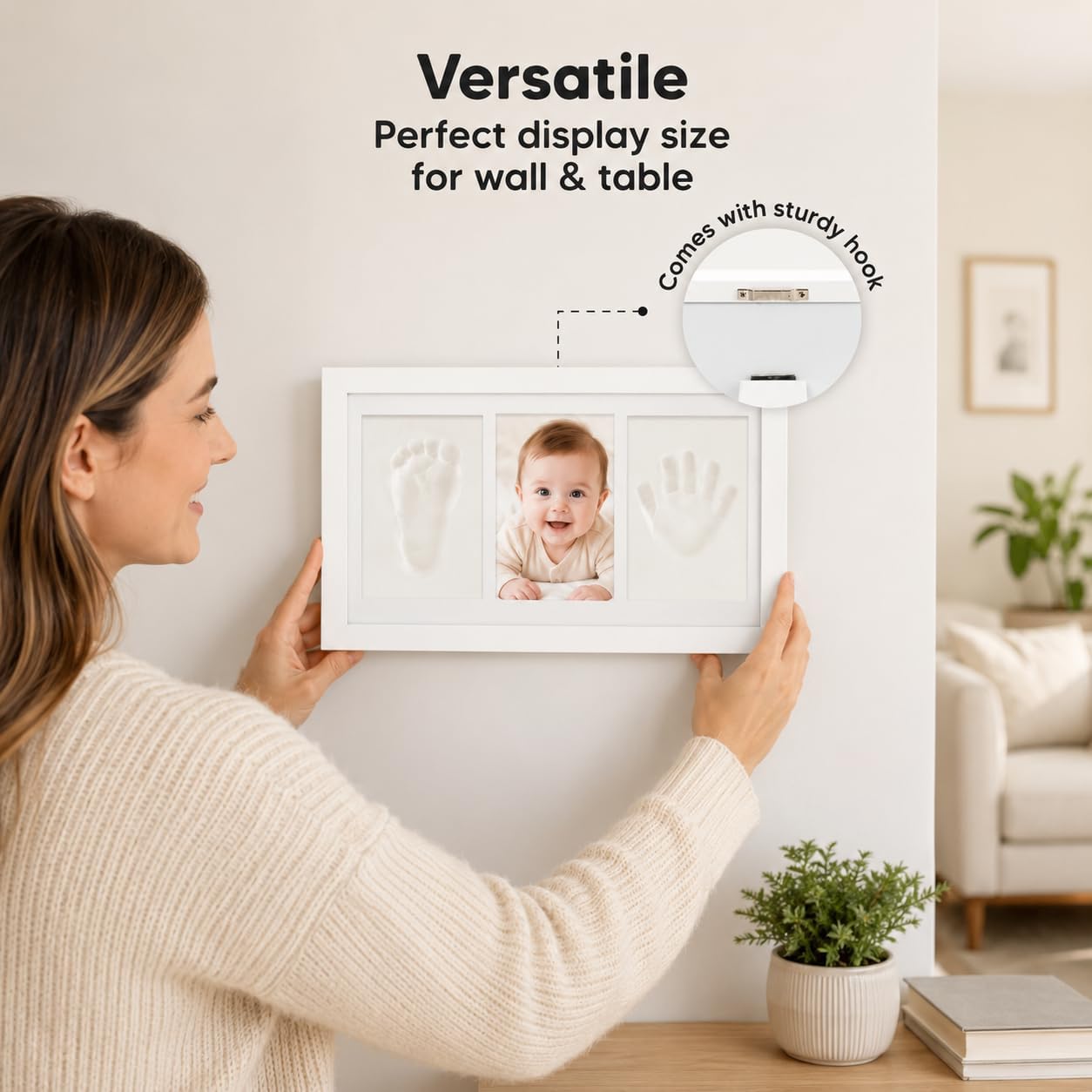 BABIES BLOOM baby handprint footprint impression kit 3