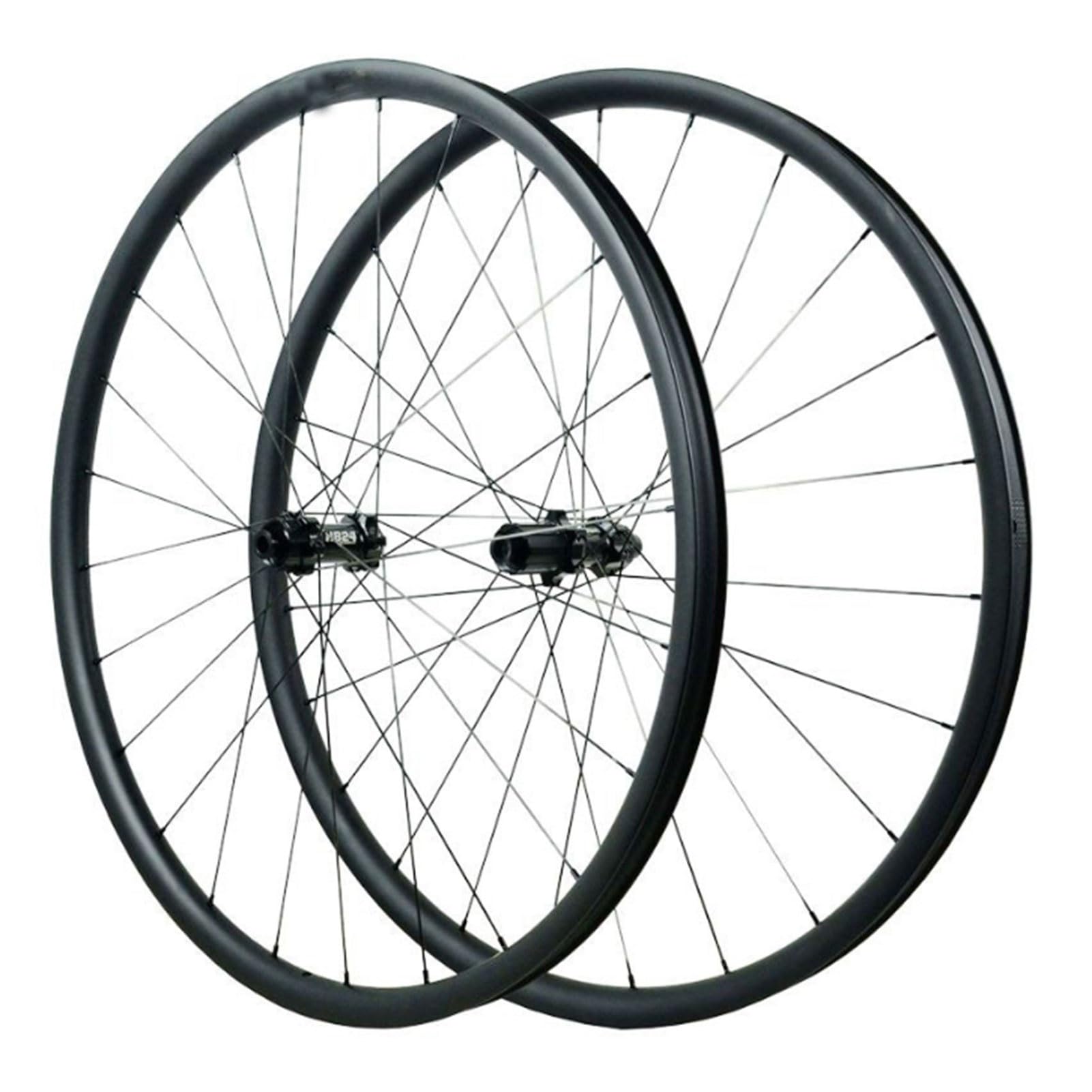 Zestaw kół do roweru szosowego 700C, włókno węglowe, 24 otwory, centralny zamek, hamulec tarczowy, planetarna zapadka, 54T, koła rowerowe 7-12 prędkości