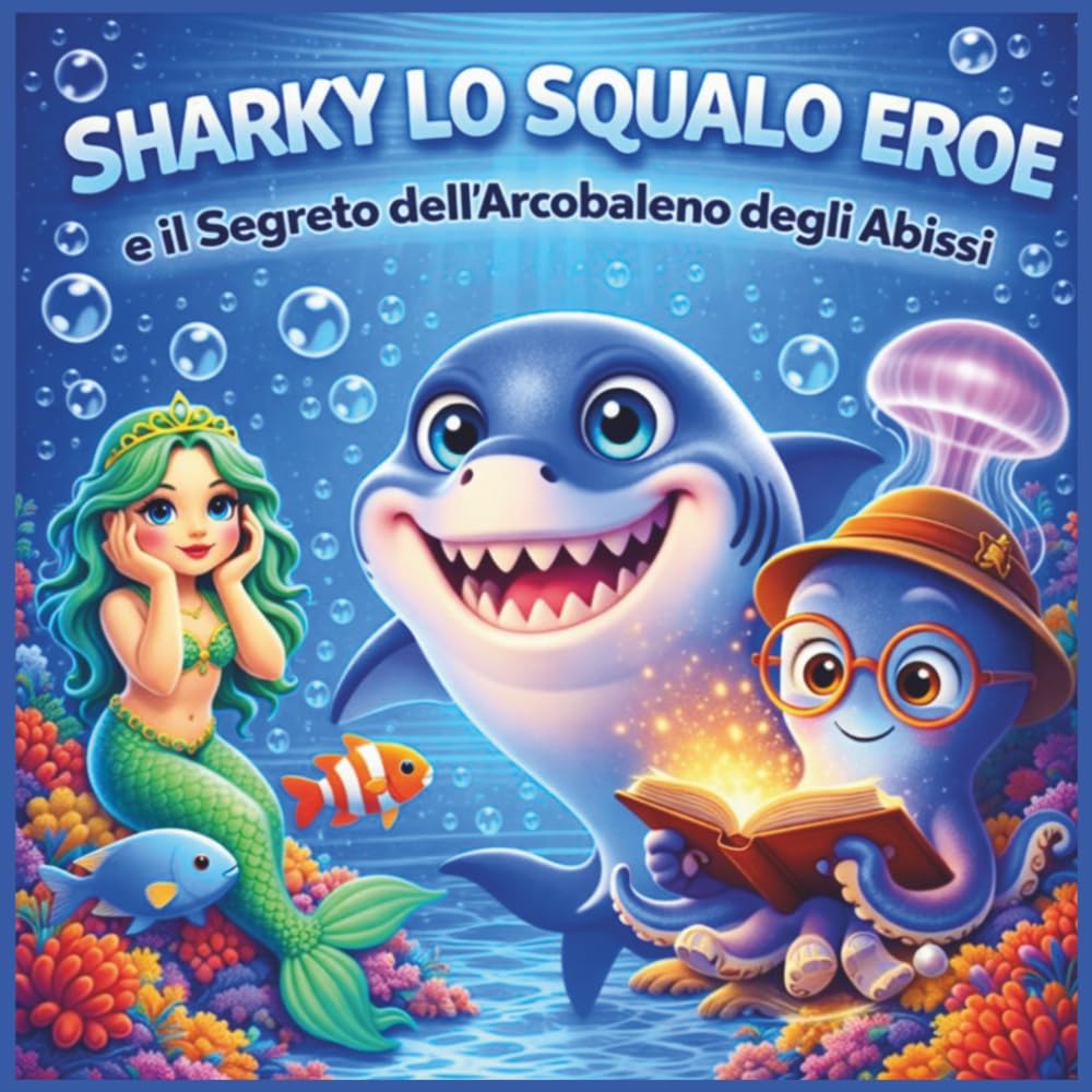 SHARKY LO SQUALO EROE: e il segreto dell'arcobaleno degli abissi