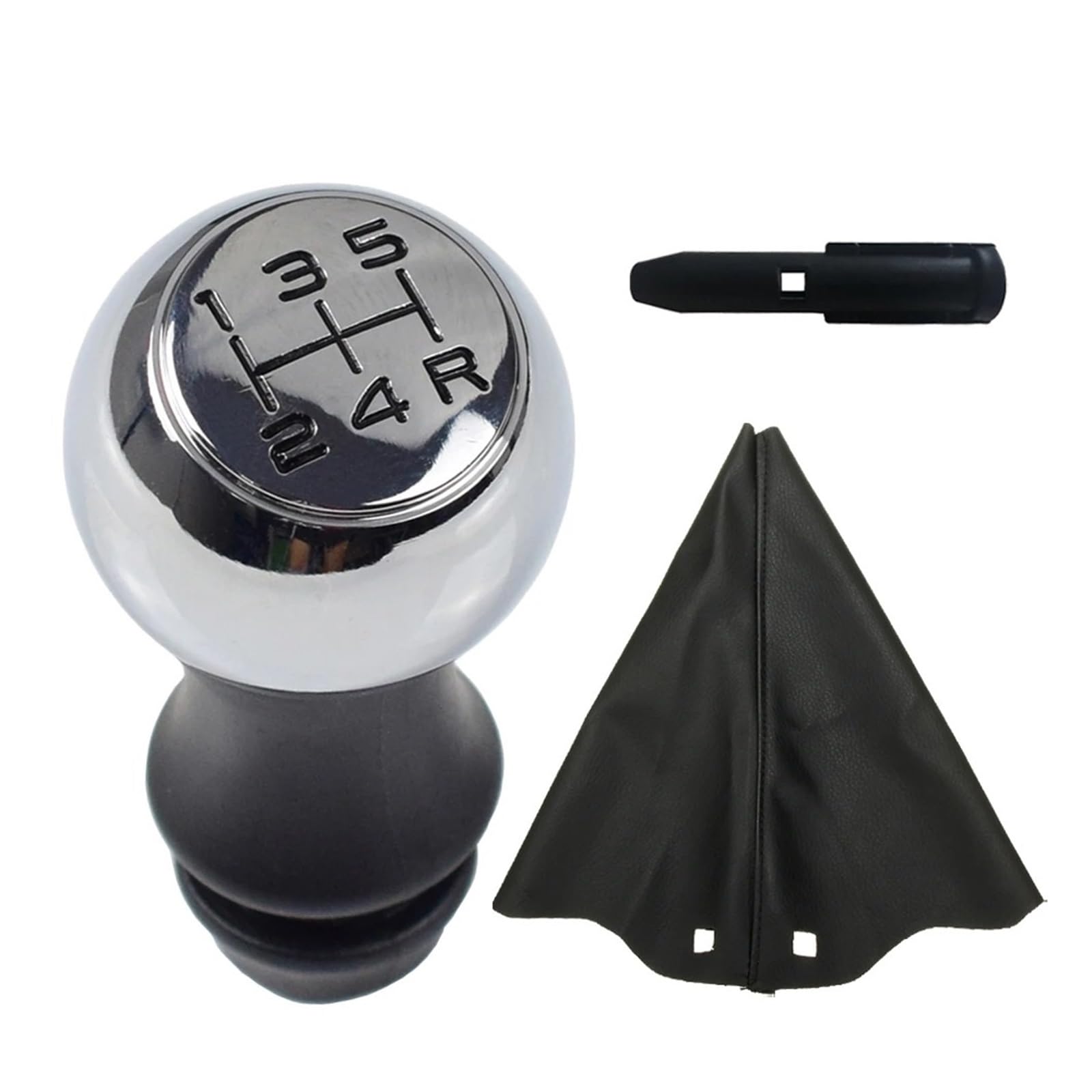 VAVGKDKPZB Shifter Lever Handle for Triumph for C5 5 6 Speed Gear Shift Knob Boot Case(Option 3)