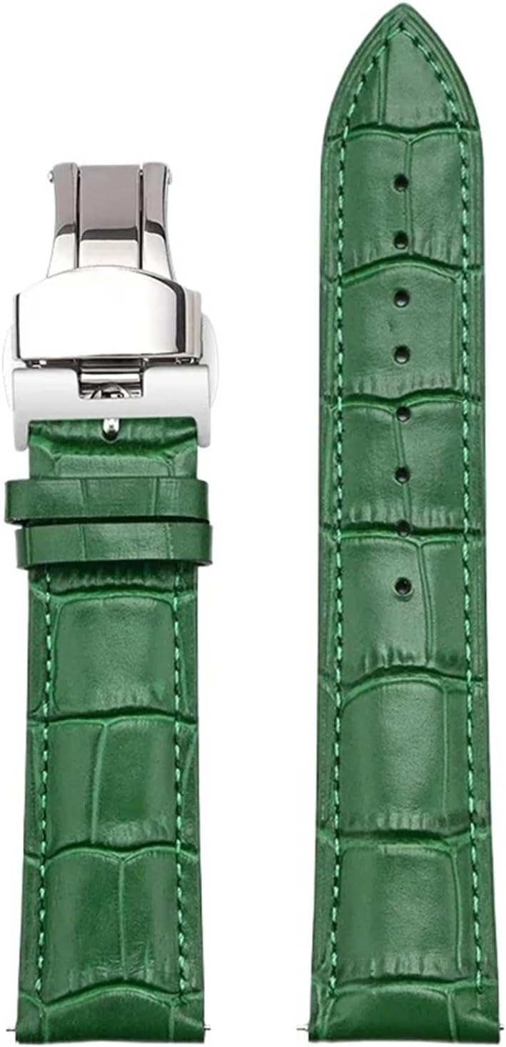 XILILHC Cowhide Genuine Leather Strap Quick Release Watch Band 12 13 14 15 16 17 18 19 20 21 22 23 24 26mm
