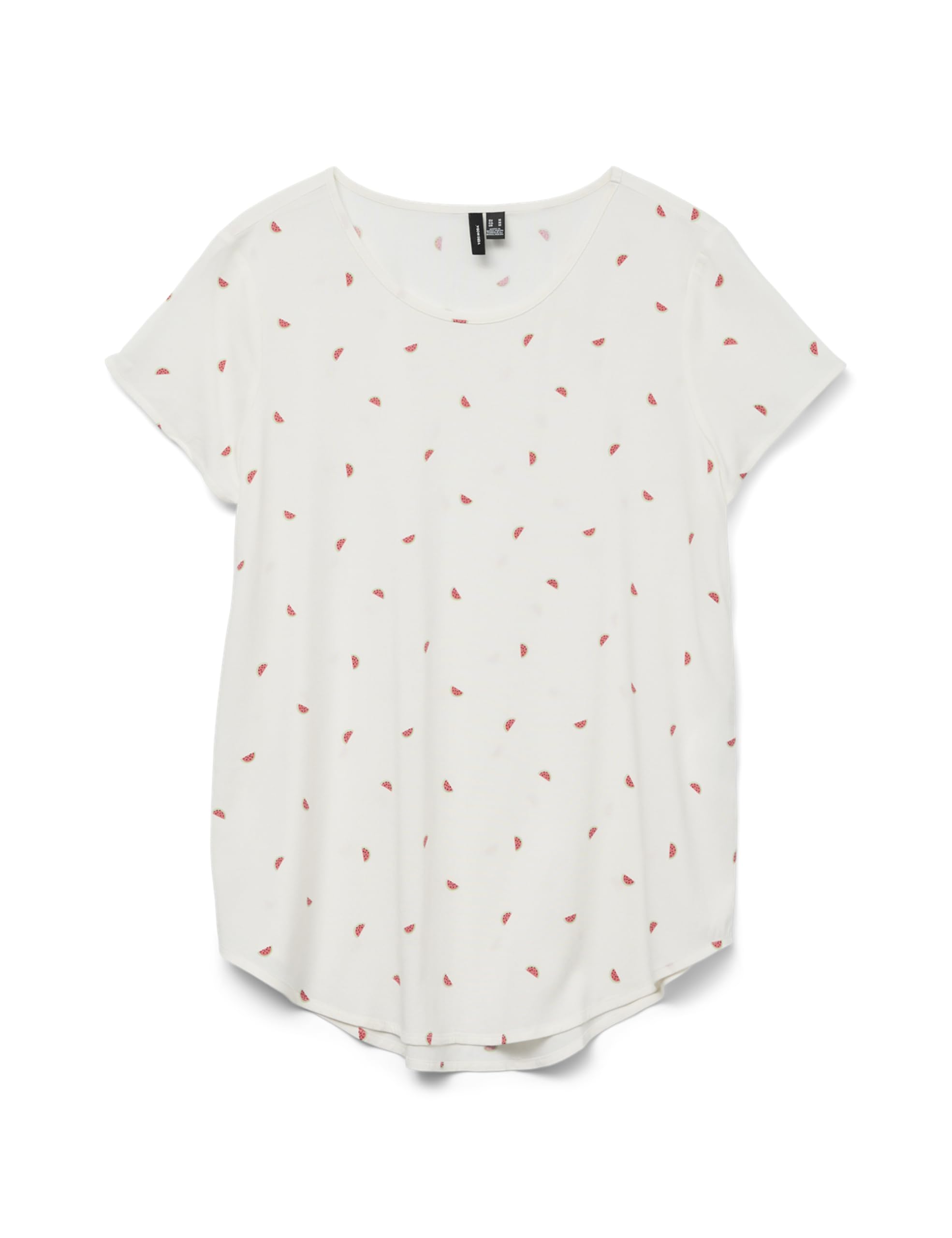 VERO MODA Vmbella SS Top AOP WVN Ga, Snow White, L
