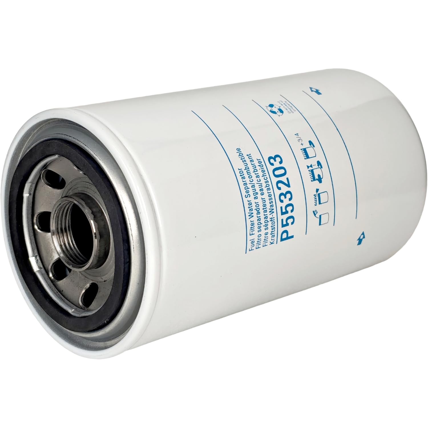 Amazon.com: XYZIL Fuel Filter Water Separator P553203 BF1214 33405 