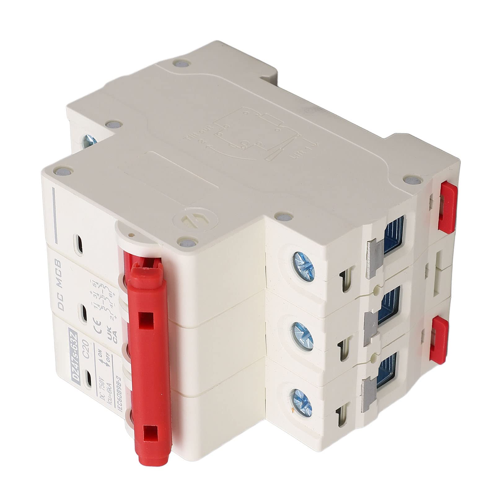 Buy Miniature Circuit Breaker, 750V DC Circuit Isolator DIN Rail for