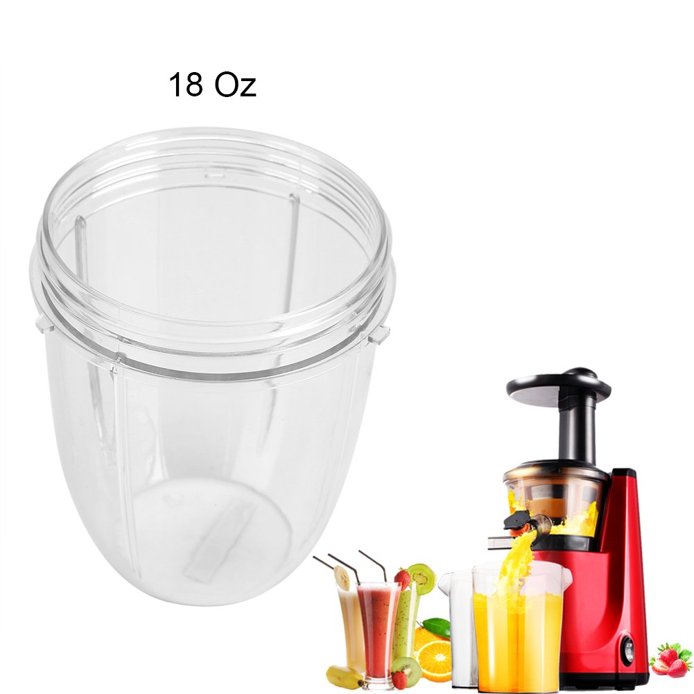 【𝐖𝐢𝐞𝐥𝐤𝐚𝐧𝐨𝐜】 BTIHCEUOT Części zamienne do Nutribullet, 18/24 / 32OZ Top Cup Juicer Cup części kubki zamienne do NutriBullet Nutri 900 W (18 oz)