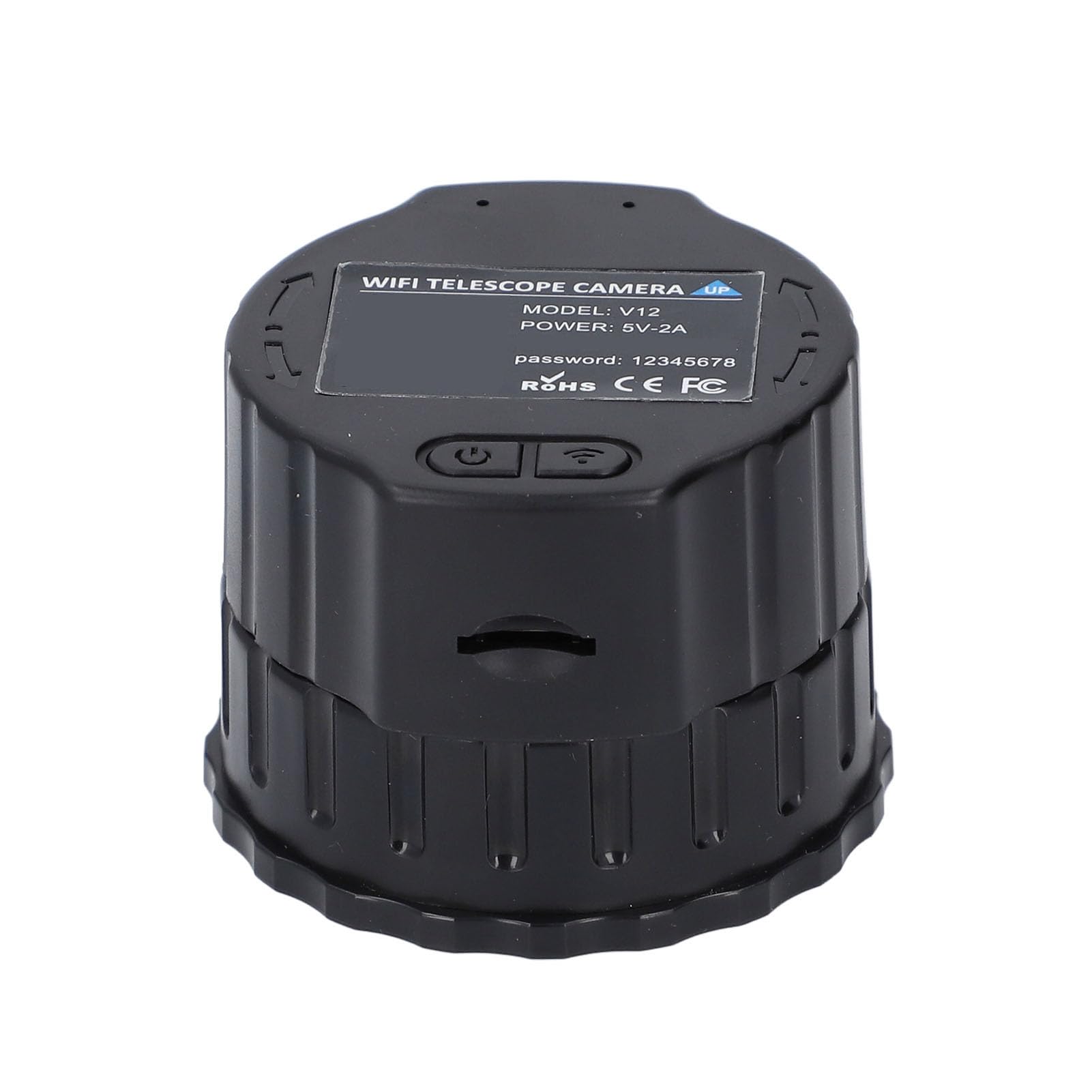 Caméra Oculaire de Télescope WiFi, Caméra Oculaire électronique 4MP, Enregistrement Vidéo 2K, pour Télescopes Optiques et Microscope de 25 Mm à 50 Mm