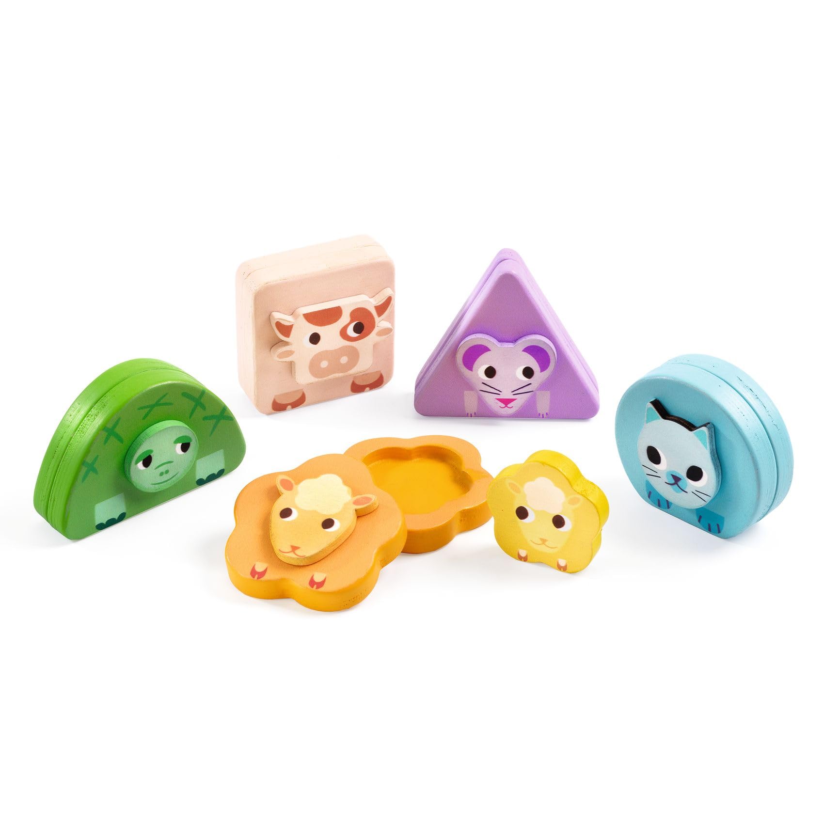 Djeco T&g- Juegos Educativos Multicolor (38192 De Juego Educativo