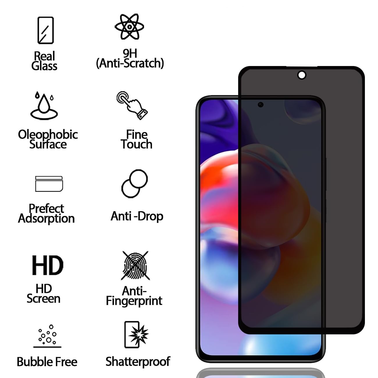 COVER CUSTODIA per XIAOMI REDMI NOTE 11 PRO PELLICOLA VETRO TEMPERATO