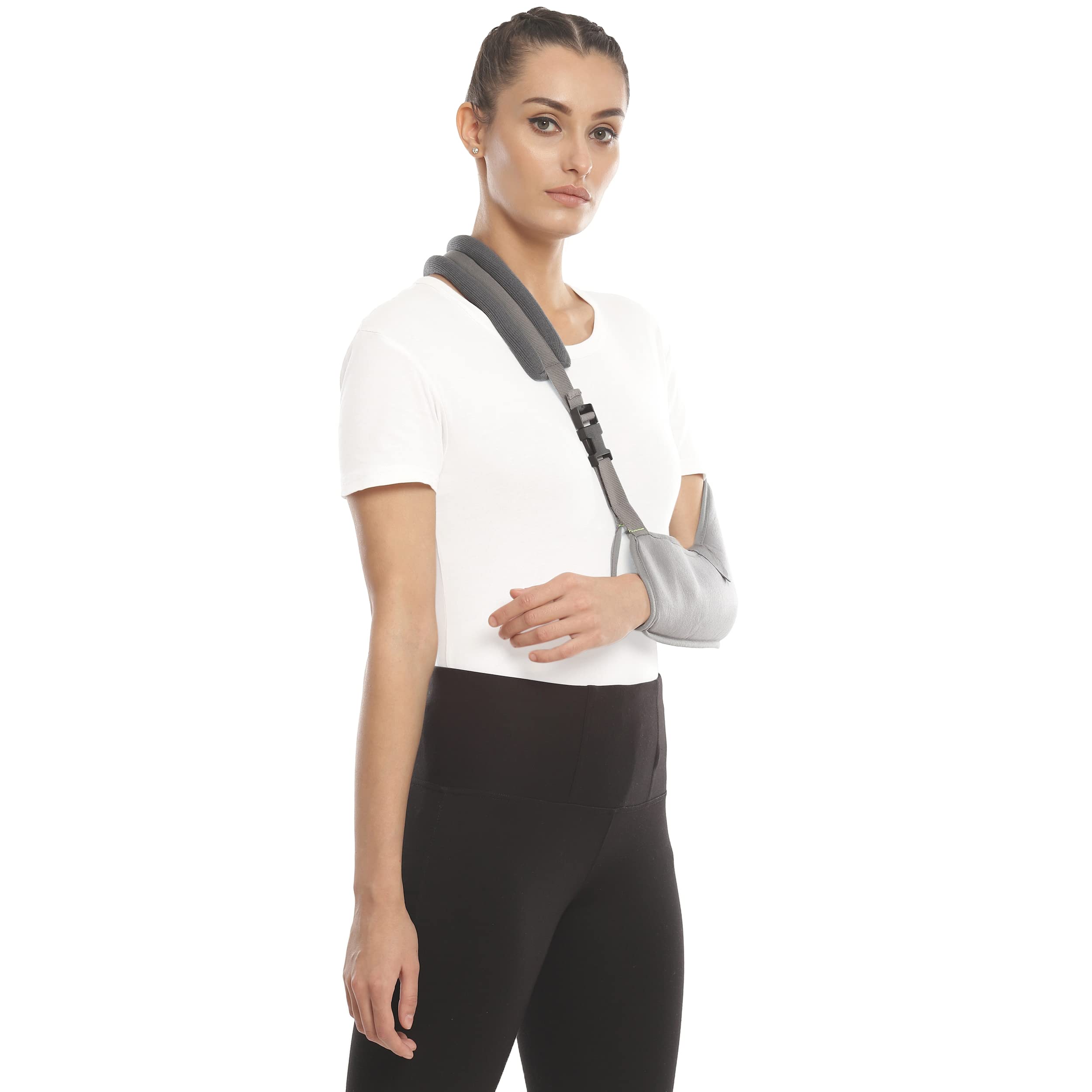 Romsons Pouch Arm Sling Hand Supporter For Fractured Arm, Hand Immobilization, Cast Support Polyester Free For Men & Women - L 2
