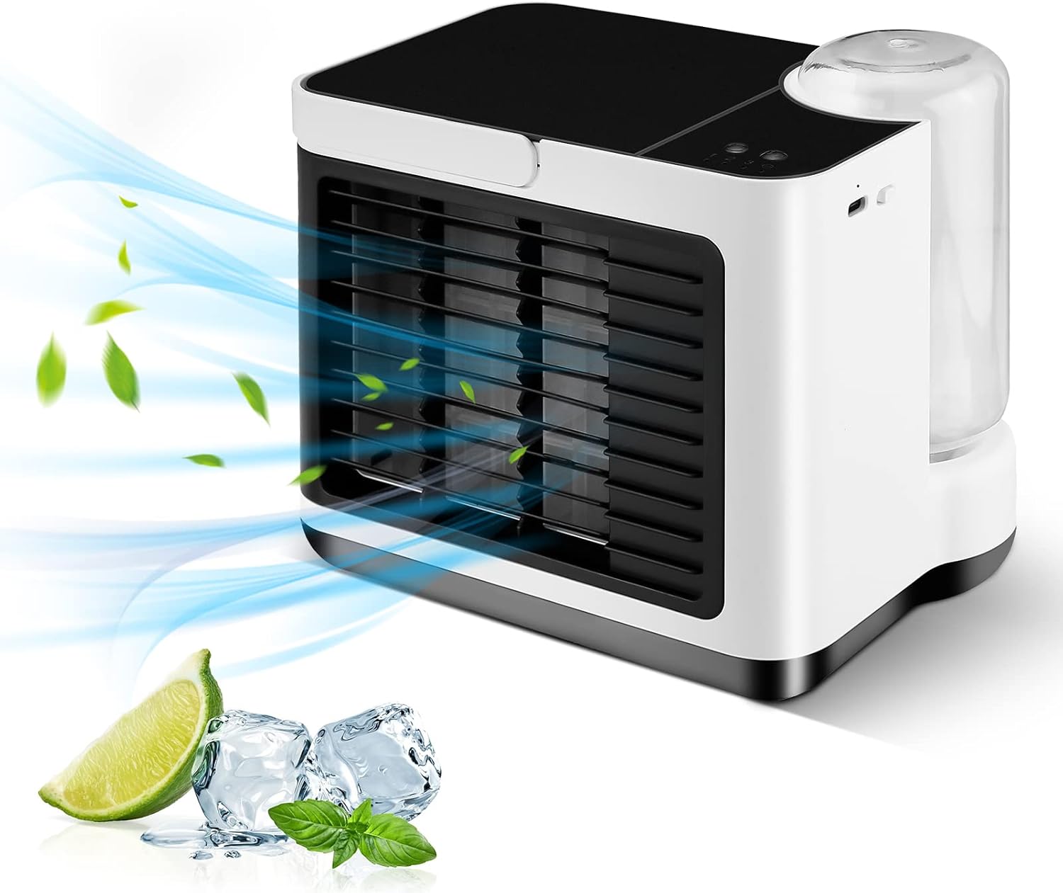 Portable Air Cooler Fan, Rechargeable 