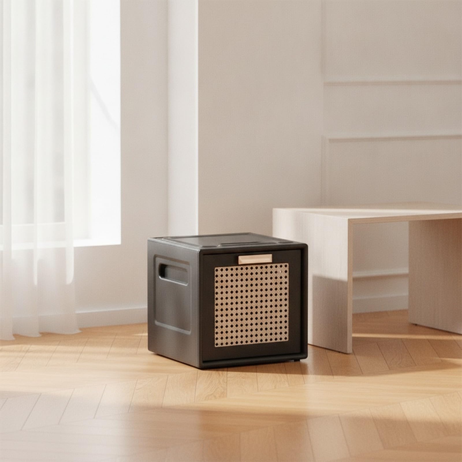 Boîte Rangement Pliable Résistant, L