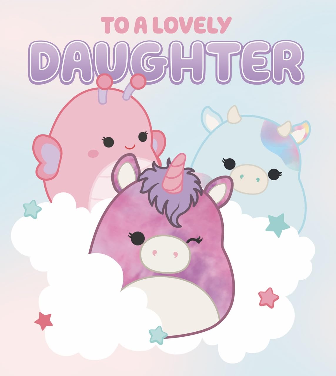 Danilo Promotions Ltd Squishmallows Birthday Card for Daughter