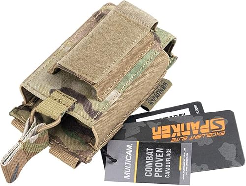 Miniatura 34 de EXCELLENT ELITE SPANKER Funda para rifle elástico Mag M4 M14 M16 AK AR para rifle elástico M4 M14 M16 AK AR para bolsa de pistola Mag Doble-Negro