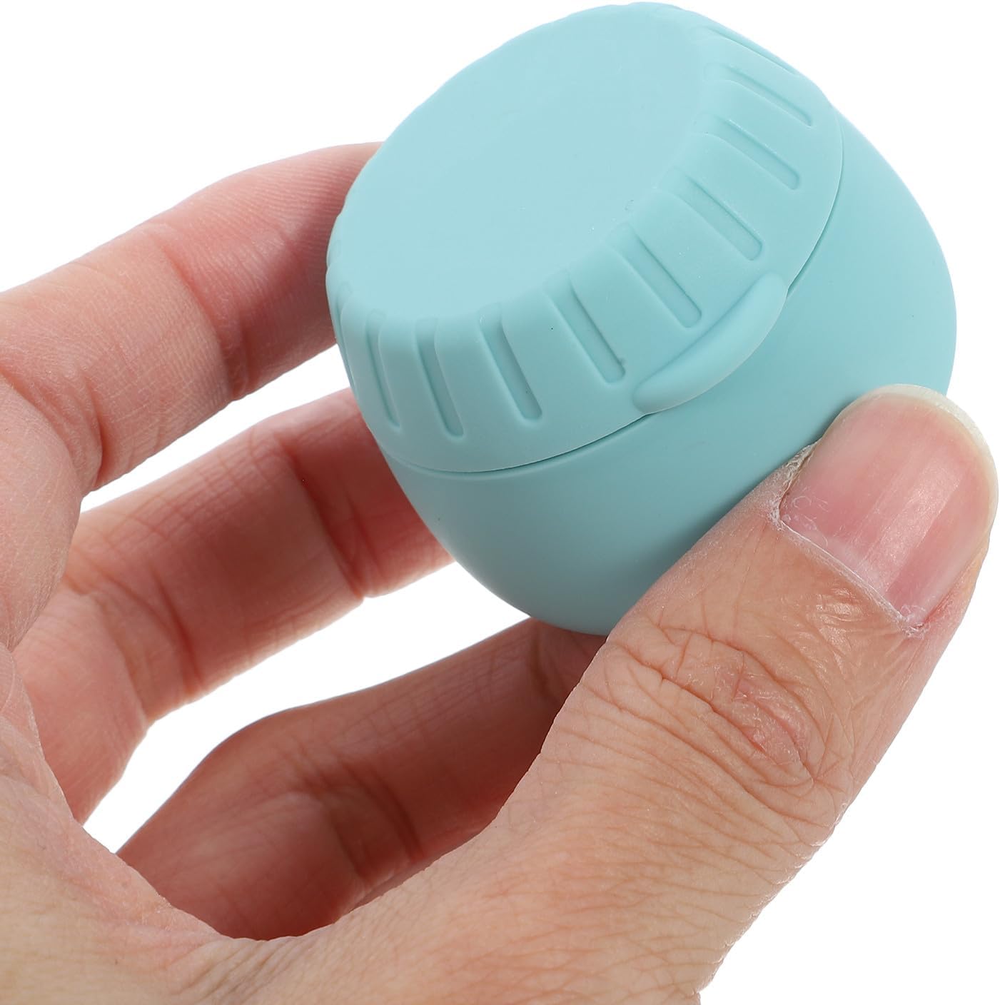4pcs Silicone Cosmetic Jars Refillable Small Cream Travel Containers image 4