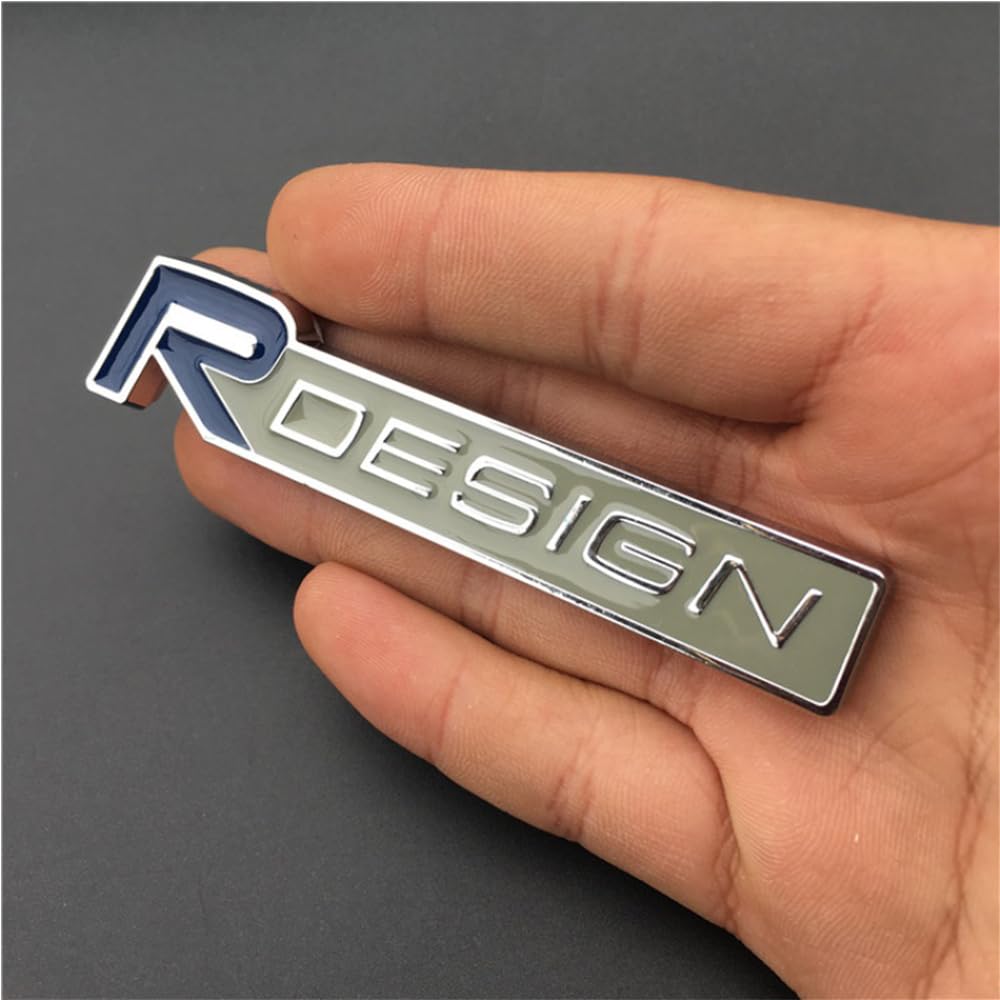 Emblème De Voiture Volvo R Design - Emblèmes Avant Et Arrière - Logo