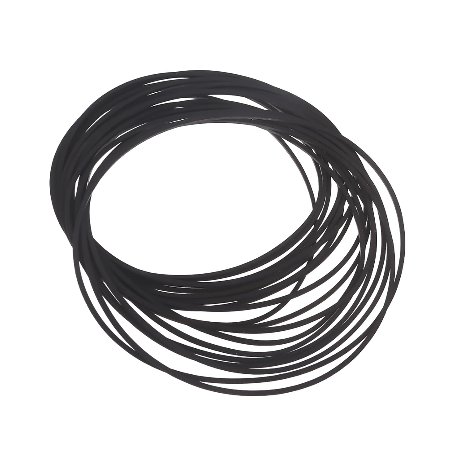 20 cinghie quadrate in gomma per dispositivi e unità video, cinghie in gomma resistente da 1 mm di dimensioni miste per videoregistratore