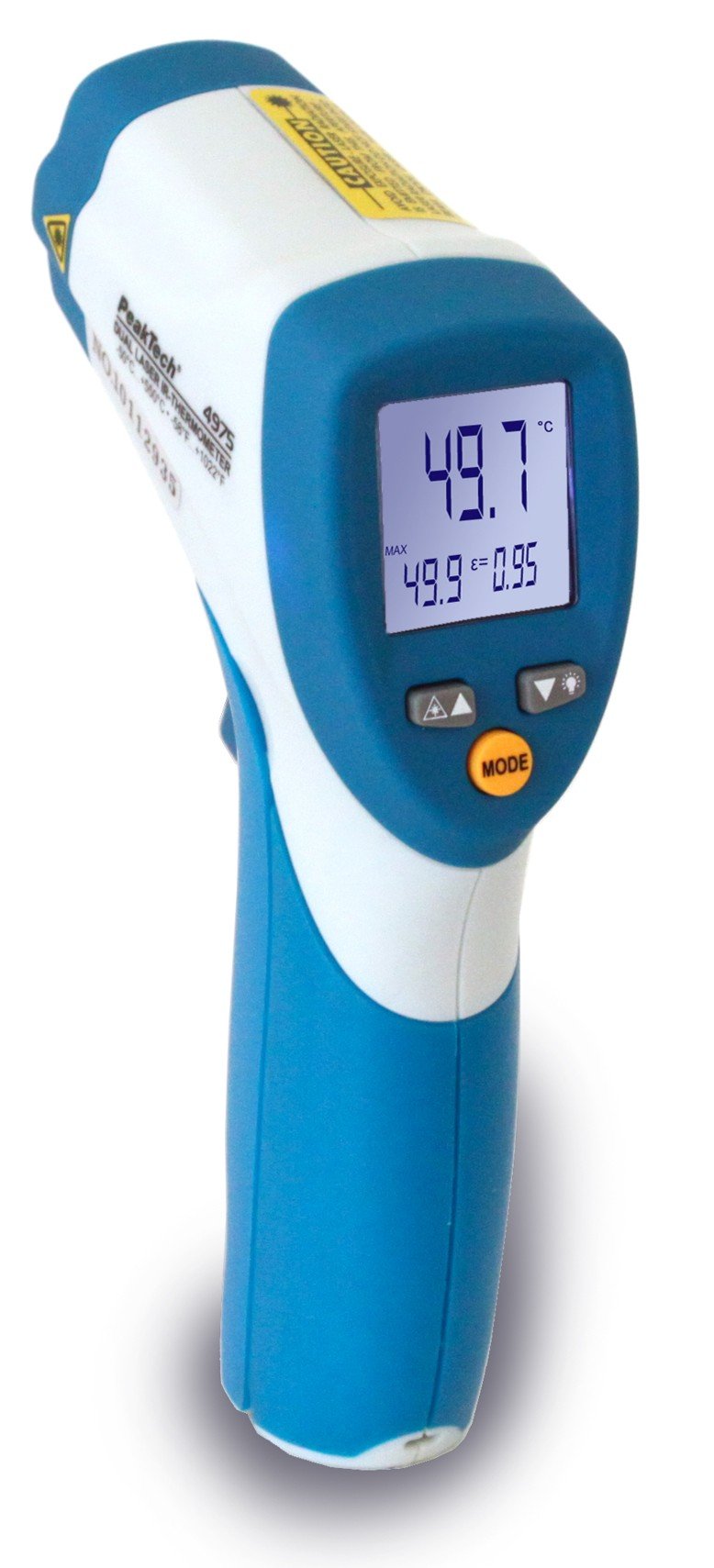 PeakTech 4975 - Infrarotthermometer 650°C IR-Thermometer Pyrometer