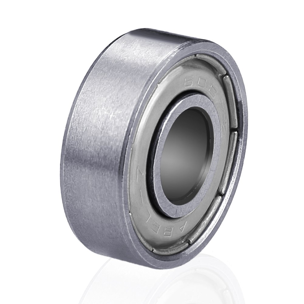 Roulements à Billes MR128-ZZ 8x12x3,5 Mm - Lot De 10, Double étanchéité ZZ, Acier Chromé, Pour Applications Diverses