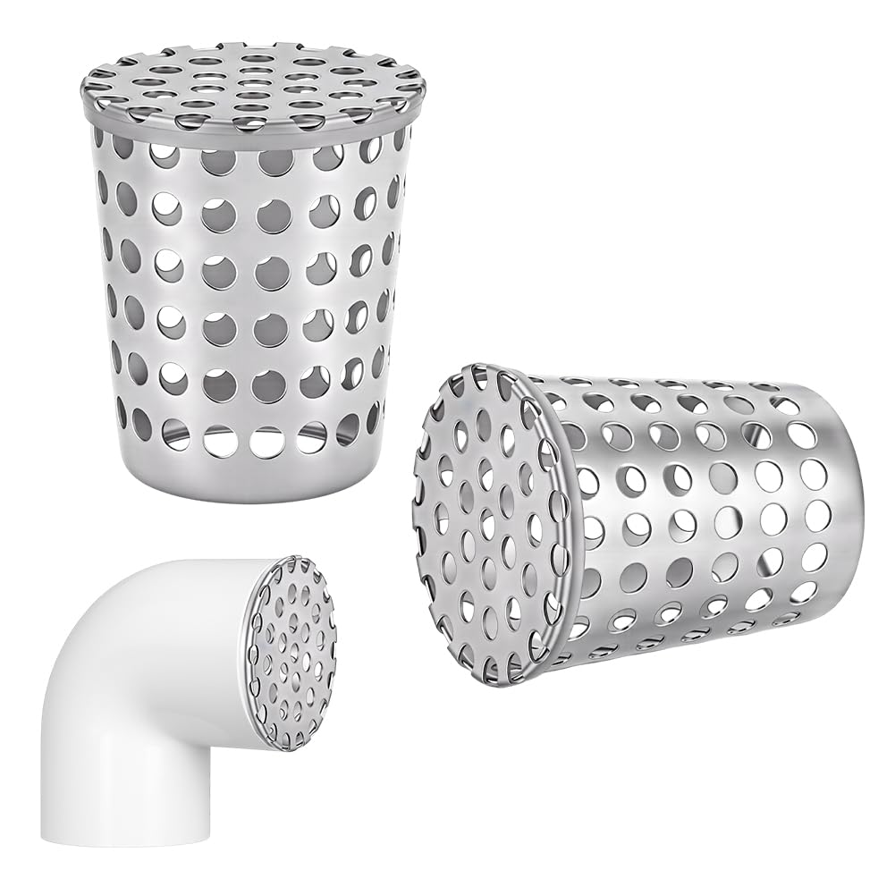 Protection de feuille pour gouttière et tuyau de descente en maille PVC PandaHall