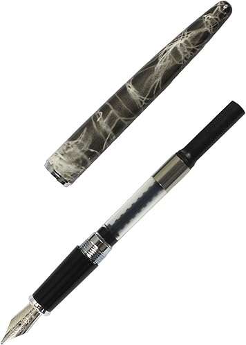 Miniatura 10 de Xiaoyu Jinhao - Pluma estilográfica con convertidor de recarga de tinta, punta media, azul cielo