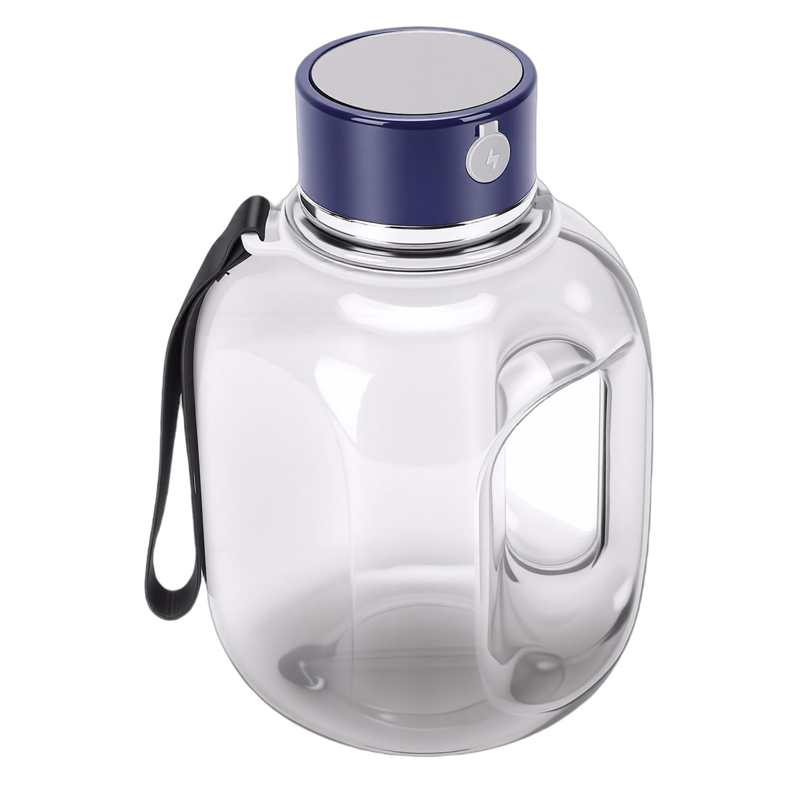 Asixxsix Generador De Agua De Hidrógeno En Botella, Ionizador De Agua Recargable De 1.8 L Hasta 1800 Ppb En 3 Minutos Jarra De Deportiva Portátil a Prueba De Fugas Para Fitness (BLUE)