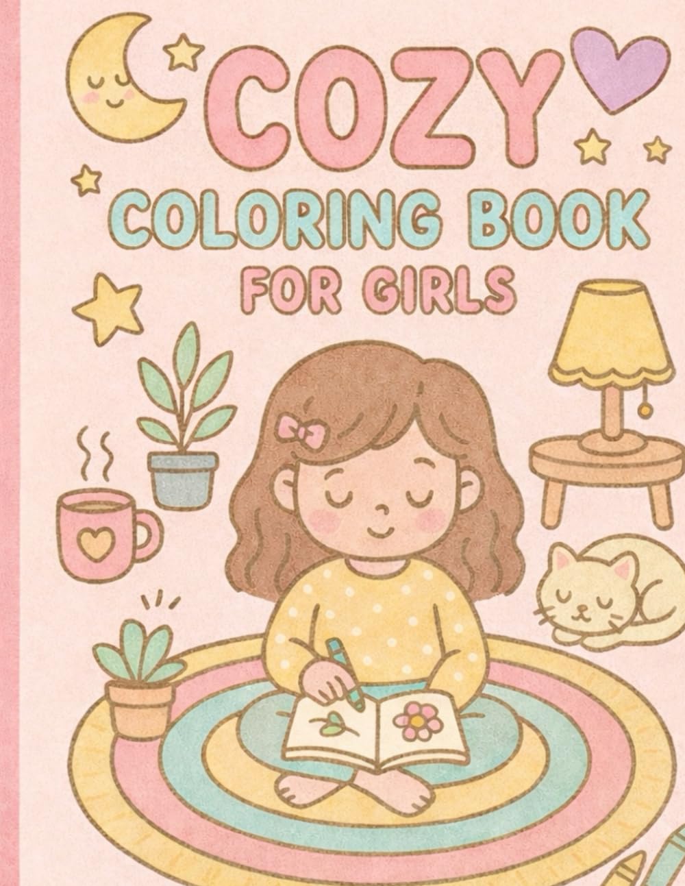 Cozy: Coloring Book for girls
