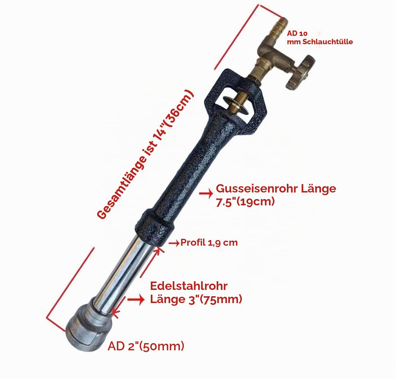 Propan-Schmiedebrenner für Schmiede, Metallgießerei, Gasschmelzofen, Schmiedemesserherstellung