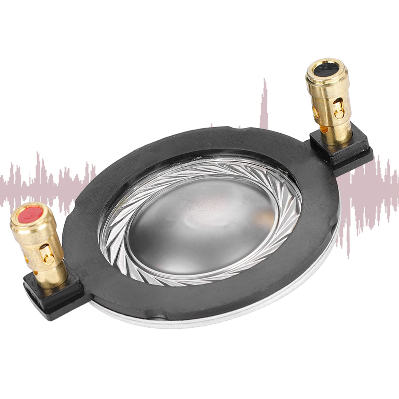 Speaker Drive Bobina Vocale Tweeter da 34,4 mm in Titanio - Super Tweeter con Pellicola Piatta 8 Ohm per Audio