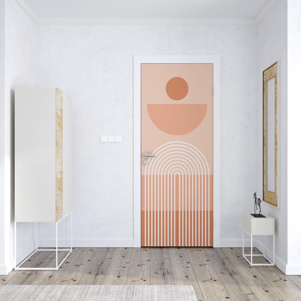 Sticker Porte Arche Terracotta 204 x 73 cm