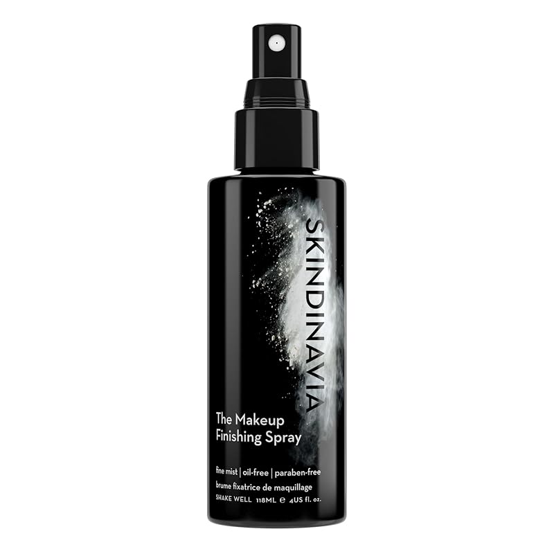 Bruma fixadora de maquiagem SKINDINAVIA The Makeup Finishing Spray, 120 mL