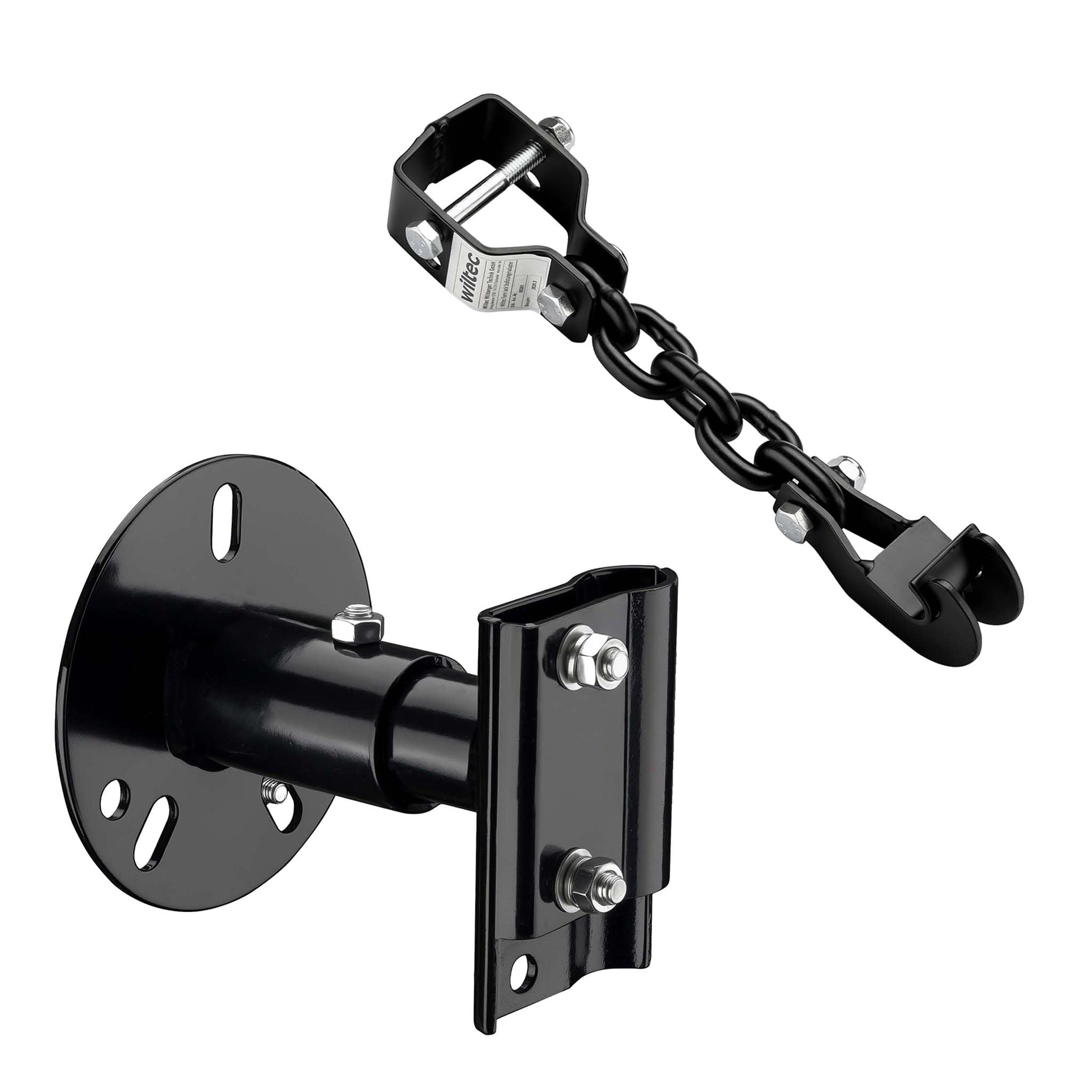 Wiltec Zestaw offroadowy podnośnik samochodowy i adapter, 48" lewarek hydrauliczny do 3000 kg o maks. wysokości podnoszenia 105 cm razem z adapterem do podnoszenia auta za zderzak