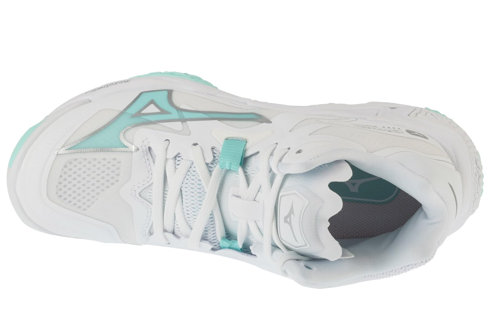Mizuno Wave Lightning Z8 Mid V1GC240545 - Scarpe da pallavolo, da Donna, 42 EU, Colore: Bianco