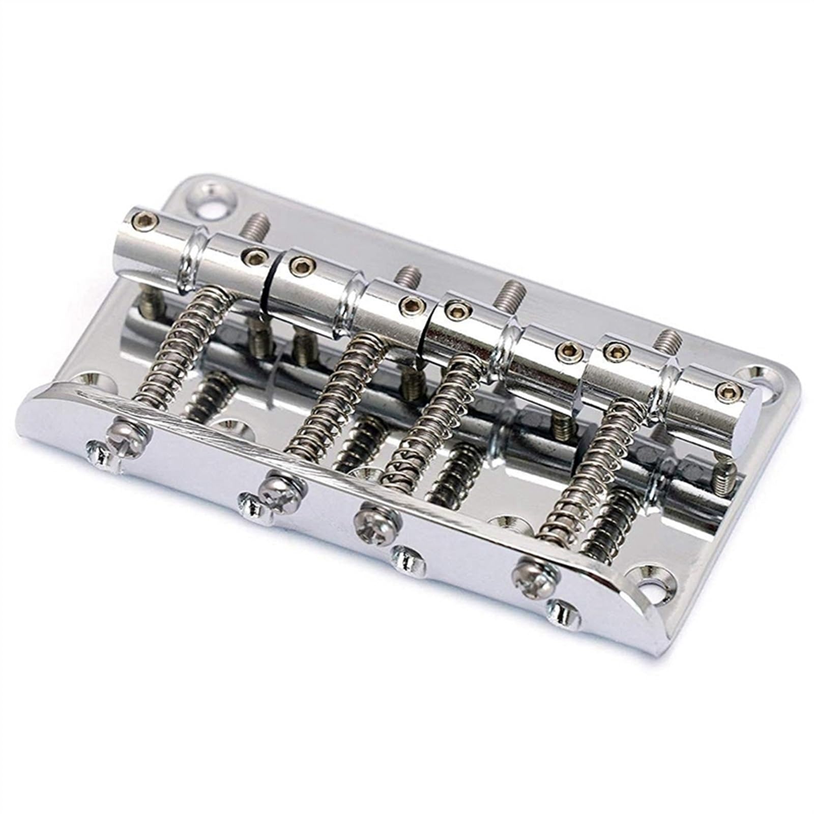Juego De Puente Para Guitarra Eléctrica Compatible Con Puente De Bajo Fijo Hard Tail