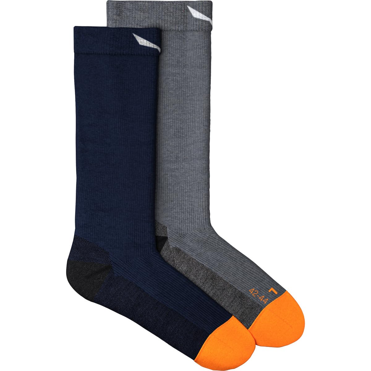 Salewa Mtn Trn Am M Crew Sock, Navy Blazer, 45-47, Male
