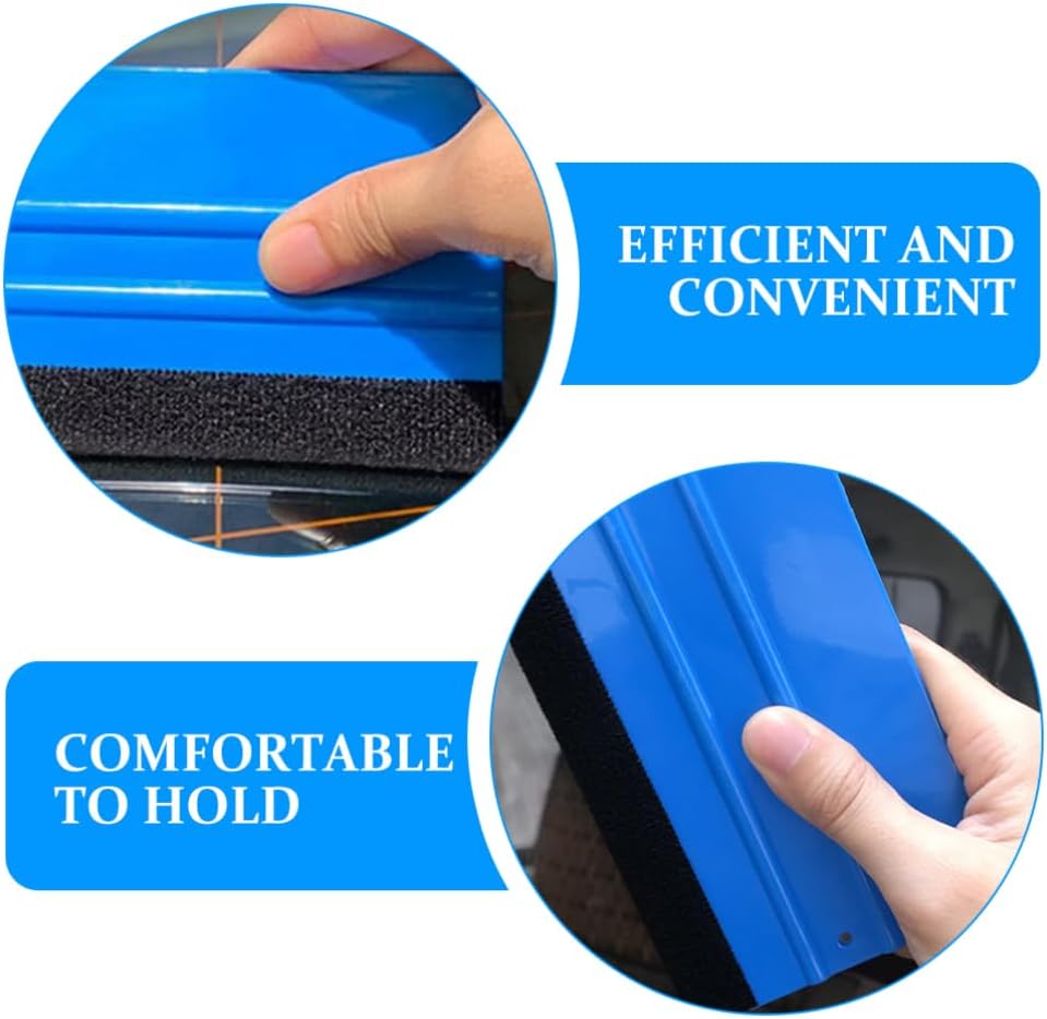 iplusmile 2pcs Vinyl Squeegee Car Film Scraper for Window Tinting and Applicator for Auto Crafting Scratch Decal Tool for Projects