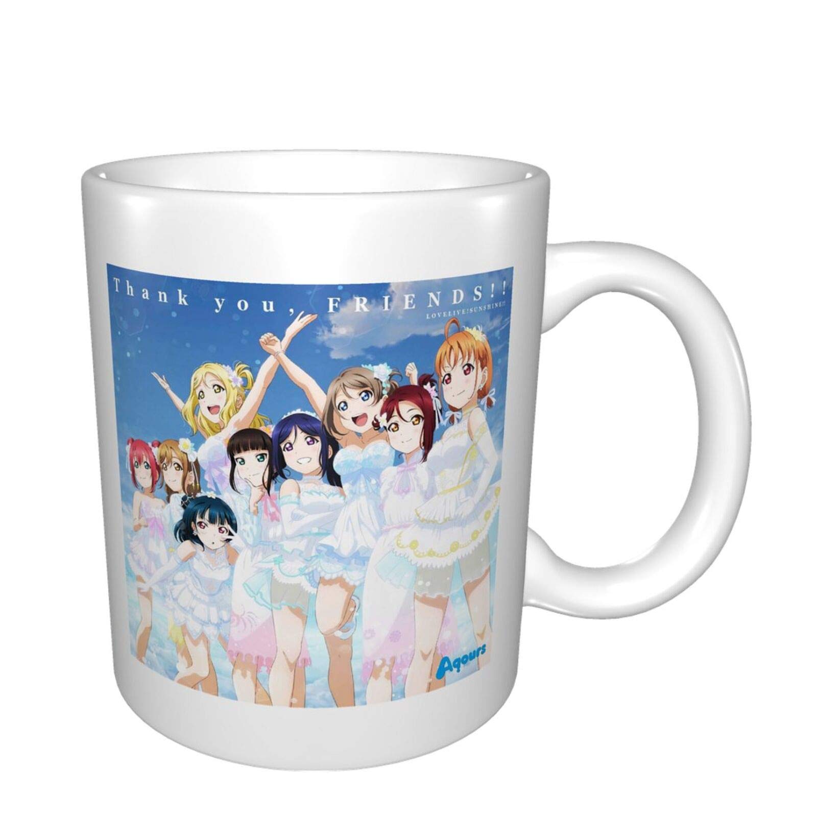 Amazon マグカップ ラブライブ サンシャイン 1 1 陶器コーヒーカップ 耐熱 耐冷 おしゃれ 人気 電子レンジ 食器洗浄機対応 ティーカップ カップ 男女兼用 Unbeanded ホーム キッチン 通販