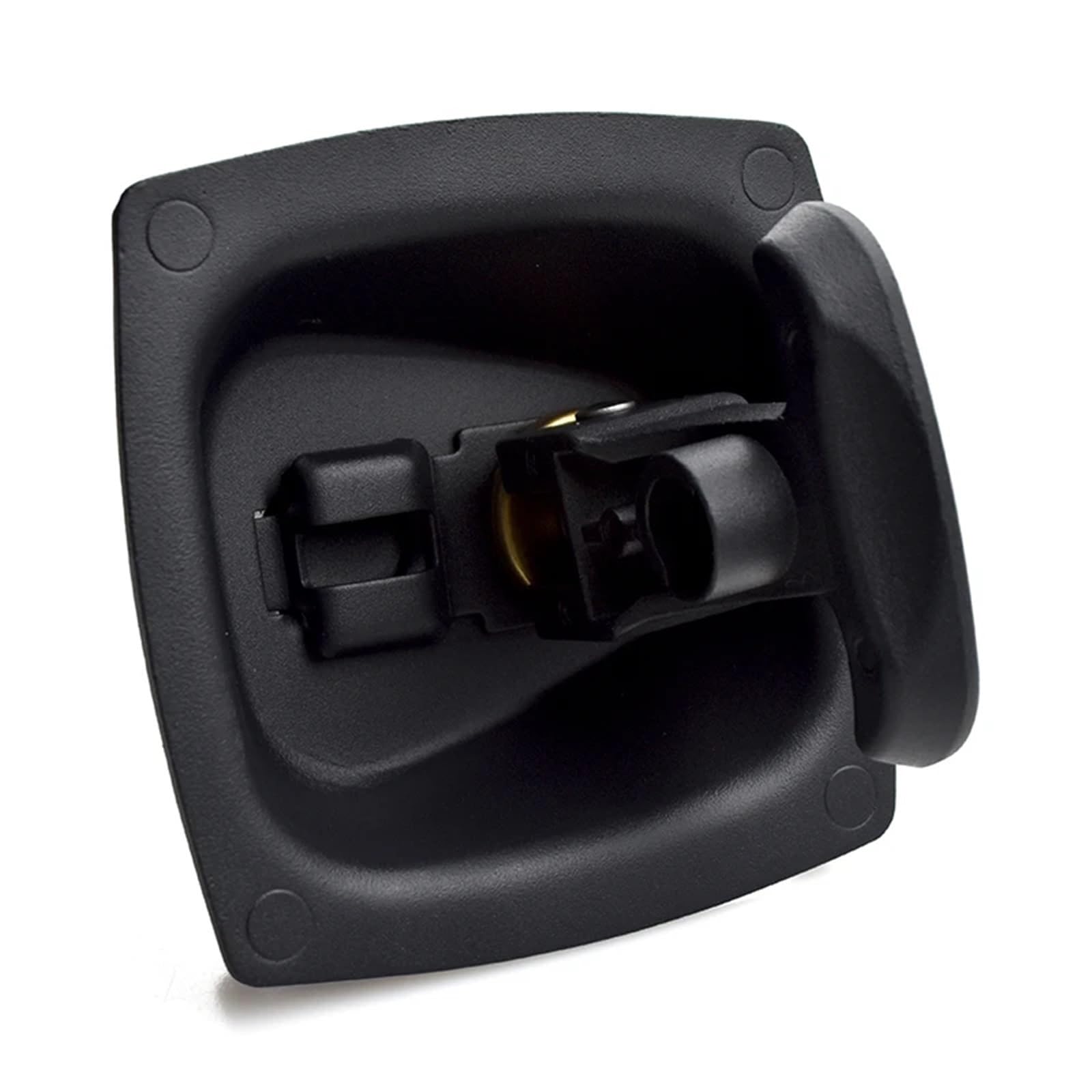 Serrure de porte à poignée d'avion encastrable en zinc et acier XK127-2