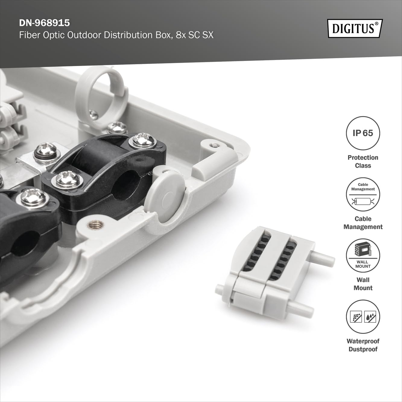 Digitus ASSMANN Electronic DN-968915 1pezzo(i) adattatore di fibra ottica