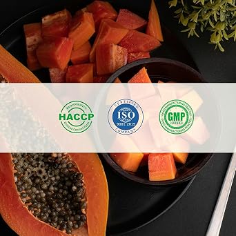 Papaya Fruit Powder 227g | 100% Natural Papaya Powder 8 oz for Juices, Smoothies, Milk Shakes, Fruit Salads | Free from Preservatives, Artificial Colors, | Vegan, Gluten-Free