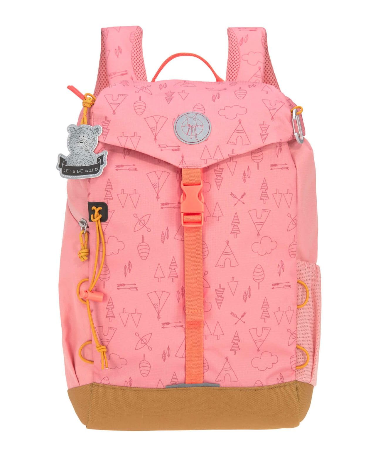 LÄSSIG Kinder Wanderrucksack "Big Outdoor Backpack Adventure" Rosa