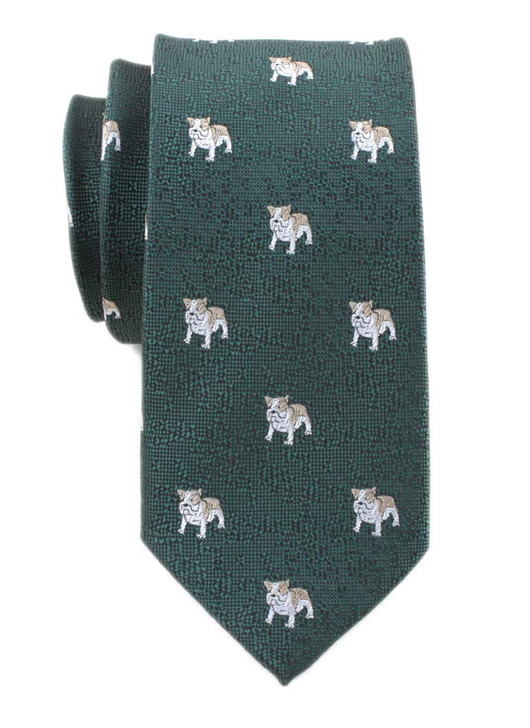 Ctskyte Men's Novelty Ties Animal Patterned Embroidered Casual Handmade Skinny Neckties