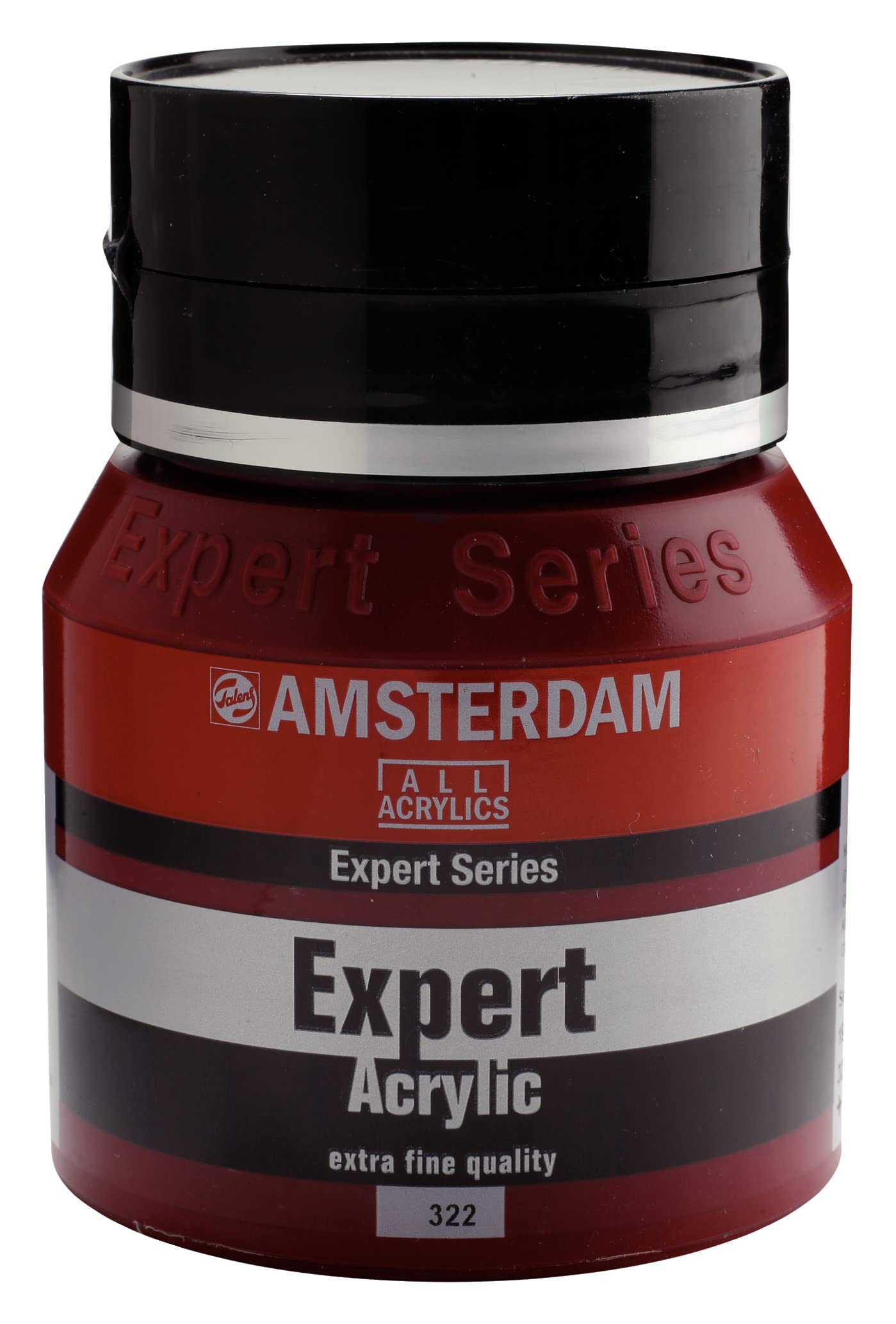 Amsterdam Expert Series Acrylic Paint - 400 ml Carmine Deep 322 - Professional Heavy Body with Superior Lightfastness and Textured Finish - High Pigment Density for Artists