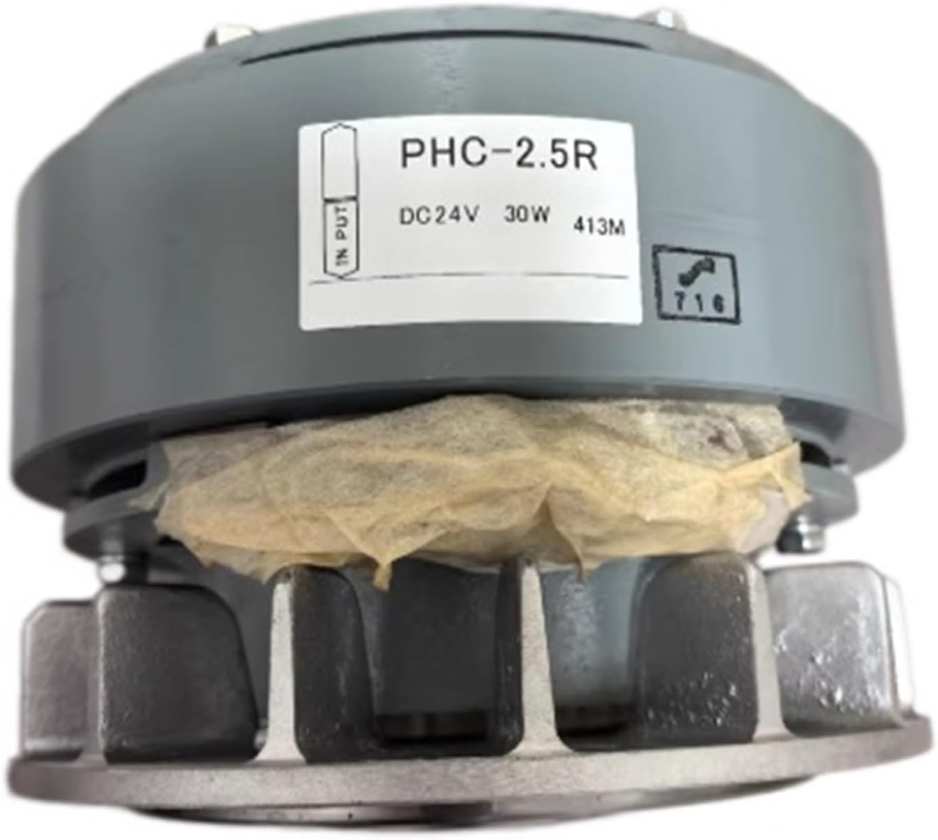 Magnetic Powder Clutch Electromagnetic Brake PHc-2.5R DC24V 30W for Industry, Factory etc.