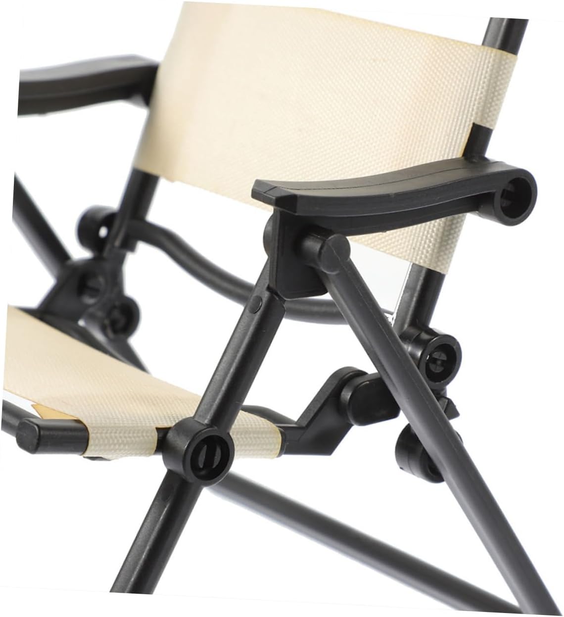 IMIKEYA 5sets 2pcs Mini Beach Chair Simulated Folding Dollhouse Furniture Vibrant Design for Realistic Play Accessory for Dollhouse Decor 2pcs*5