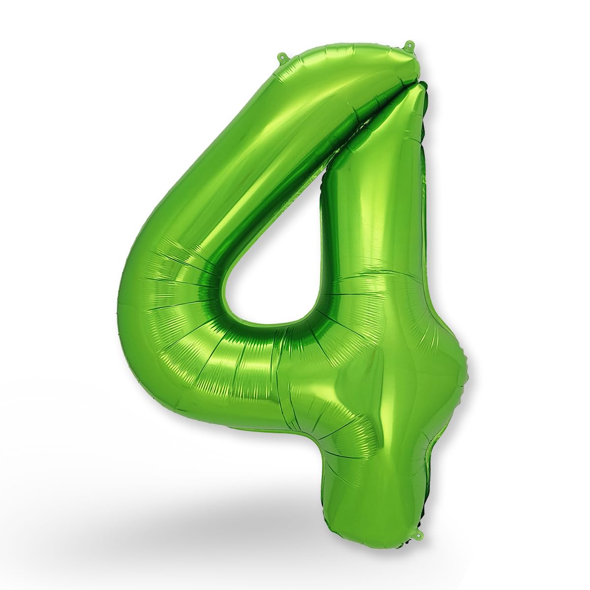 Palloncino numero 4 verde – Numero gigante palloncino circa 100 cm – Palloncino numero 4 – vola con elio – per 4 ° compleanno, matrimonio, anniversario, festa, decorazione per feste