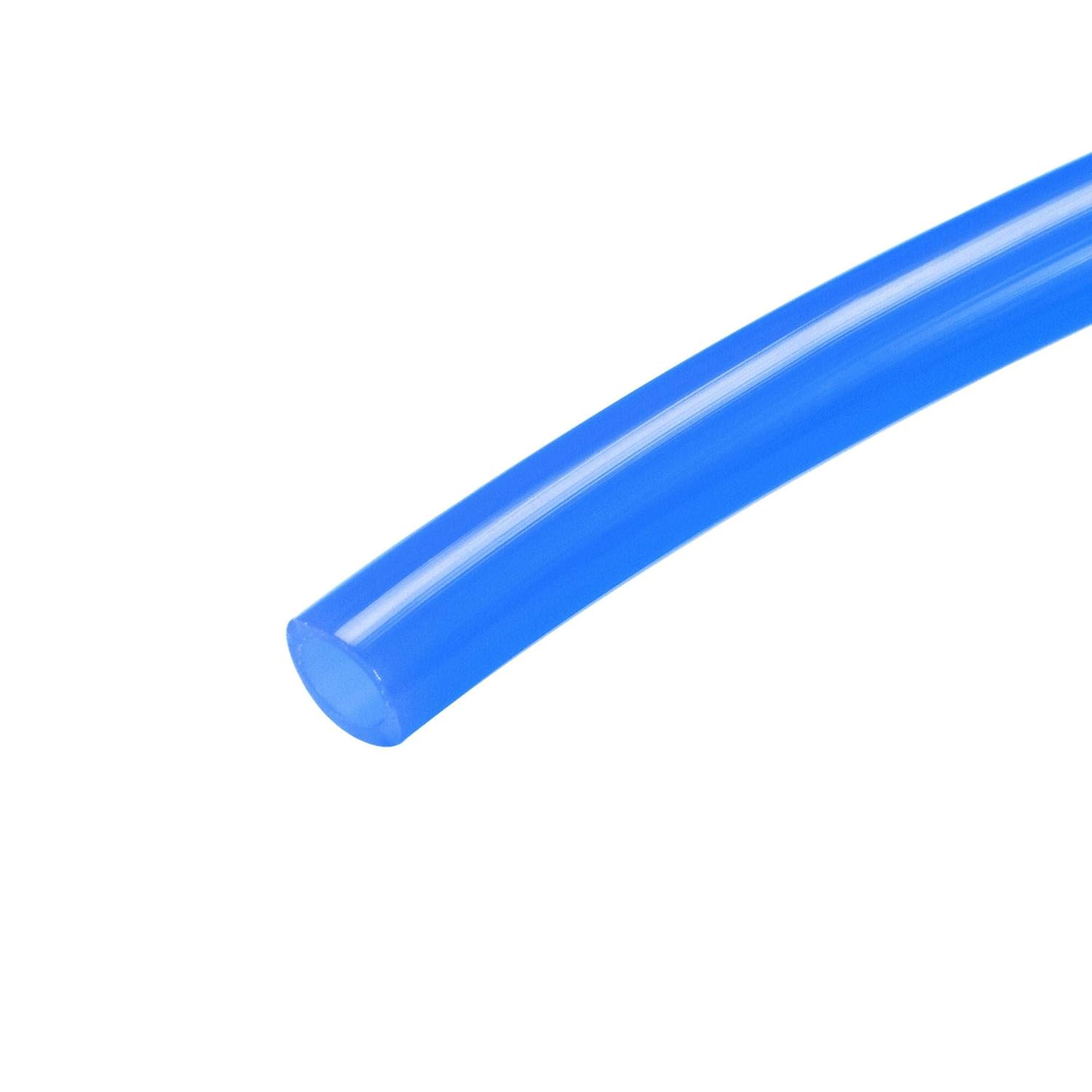 uxcell Pneumatic Air Hose Tubing PU Air Compressor Tube 4mm(5/32'') ID x 6mm(1/4'') OD x 10m/32.8Ft Pipe Blue with Connect Fitting Kit