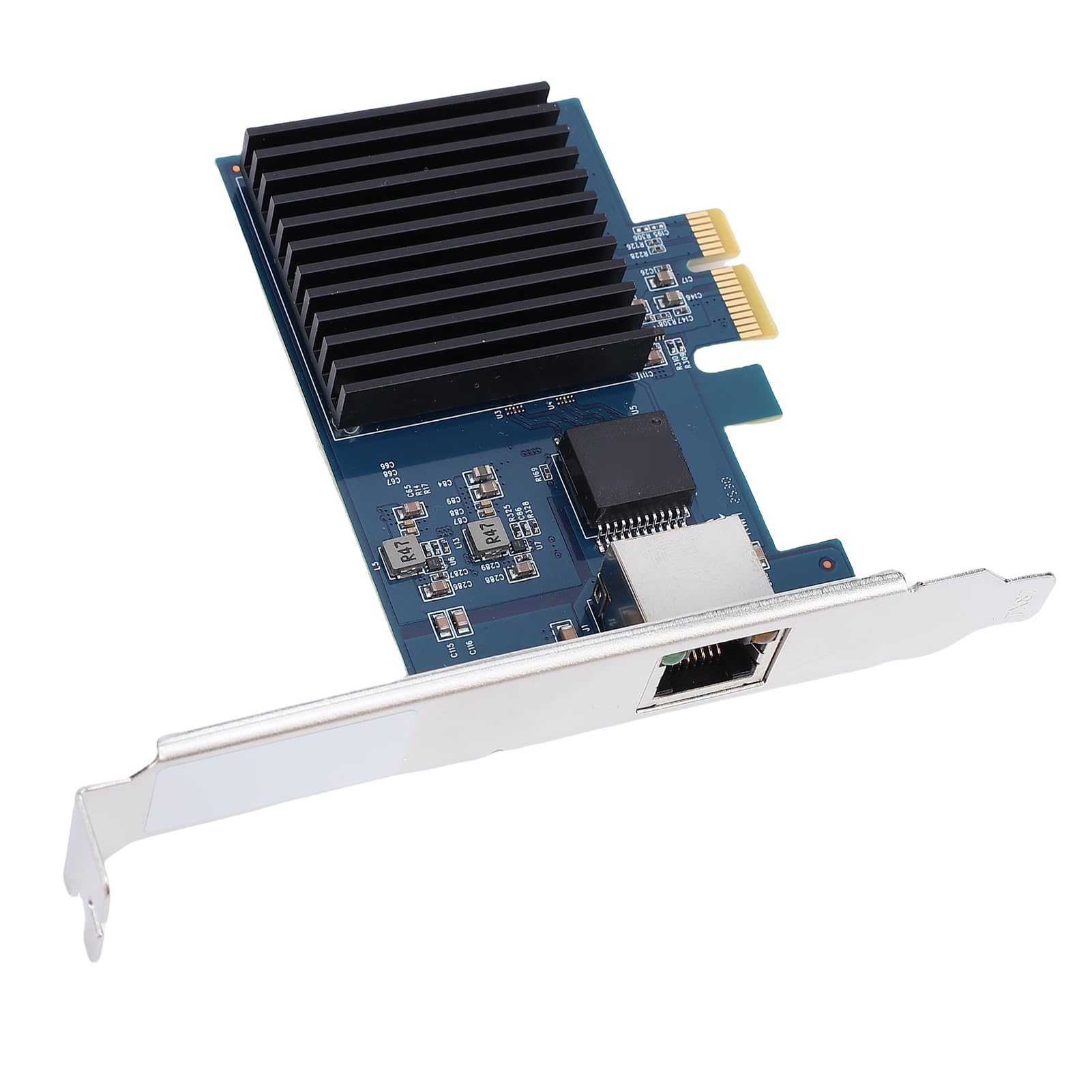 GOWENIC Adaptador Ethernet de Alta Velocidad de Tarjeta de Red PCIe 10G para PC con Puerto RJ45 e Interfaz PCI Express Gen 4.0