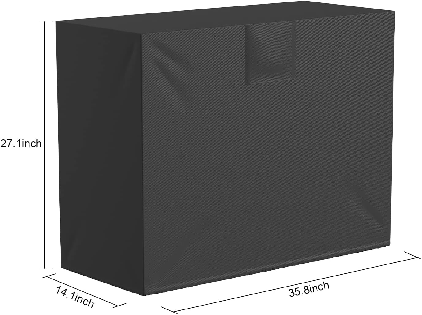 Mini Split Air Conditioner Covers, Waterproof Protector for Outsize AC Unit image 2