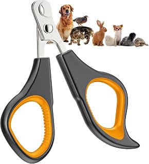Cat Nail Clipper - Professional Stainless-Steel Claw Trimmer – Safe, Comfortable, and Durable Pet Nail Care for Cats, Kittens, Rabbits, and Small Animals – Ergonomic Design for Easy Grooming